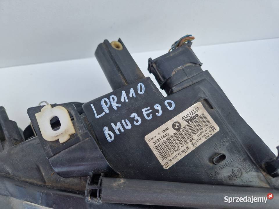 BMW 3 III E90 694272207 LAMPA PRZÓD PRZEDNIA osobowe