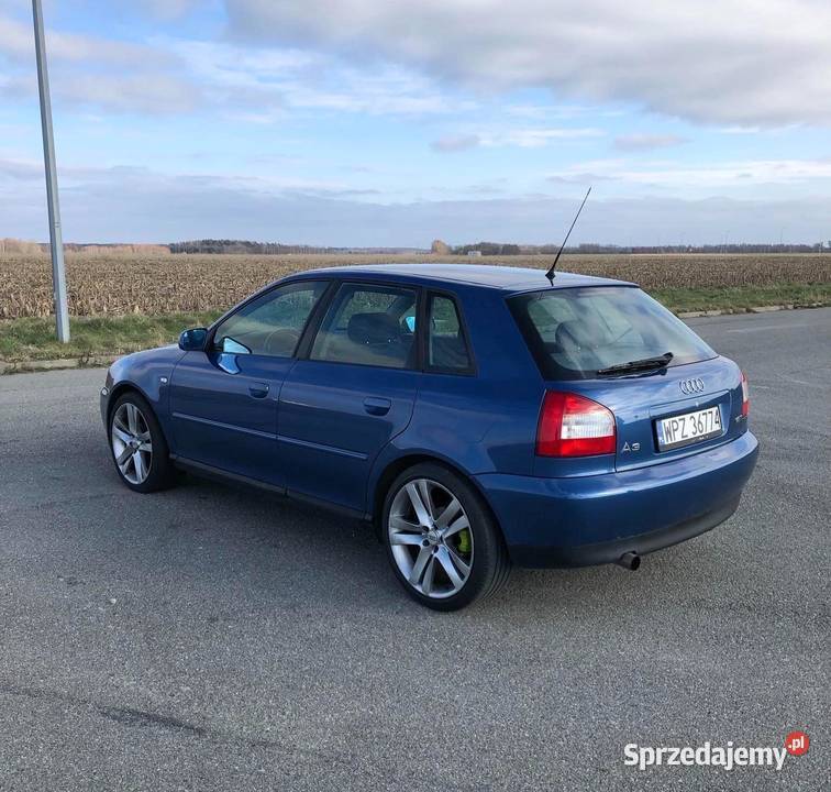 Audi A3 8L 18T LIFT 266 manualna mazowieckie Przasnysz sprzedam
