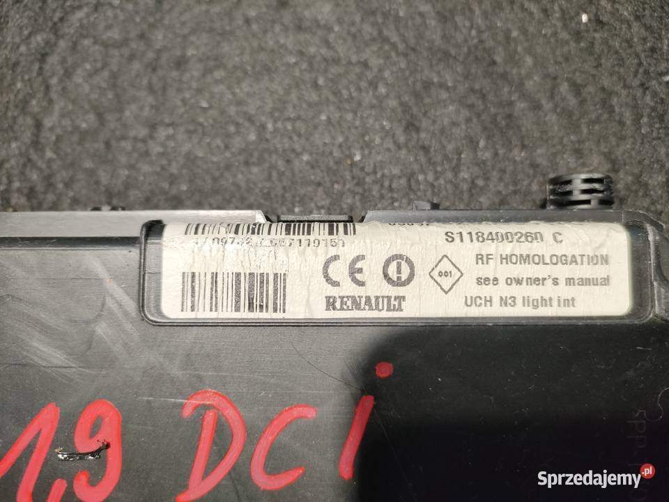 Zestaw startowy Megane II Scenic II 19 dci 120 wielkopolskie Swarzędz sprzedam