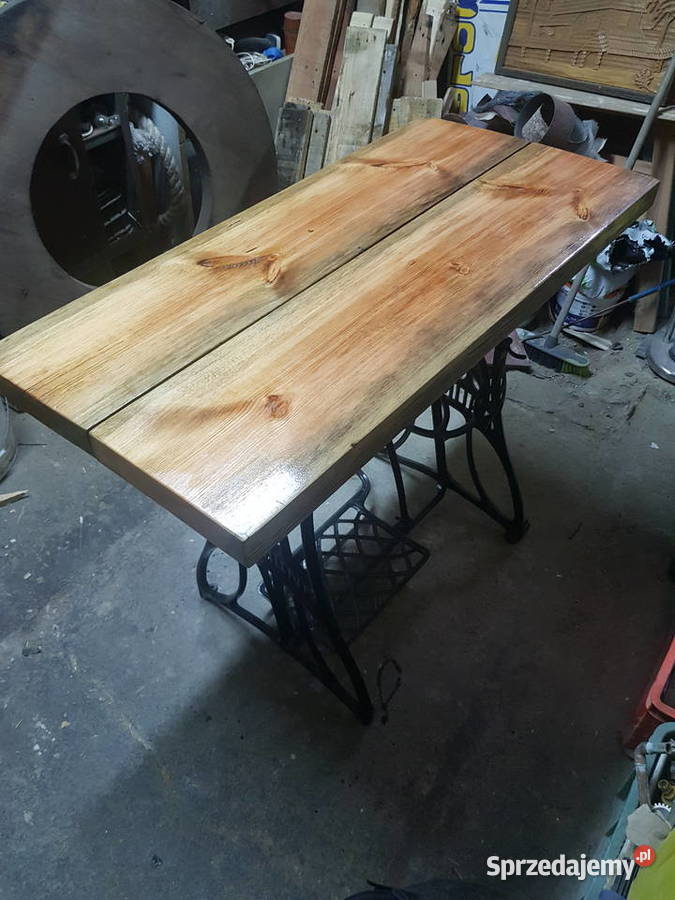 Sprzedam stół wykonany maszynie do szycia 77cm Stoły Bogatynia sprzedam