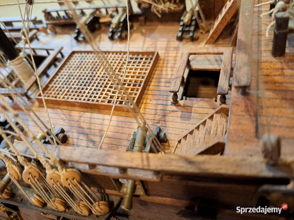 Model żaglowca szczegółowy Warszawa sprzedam