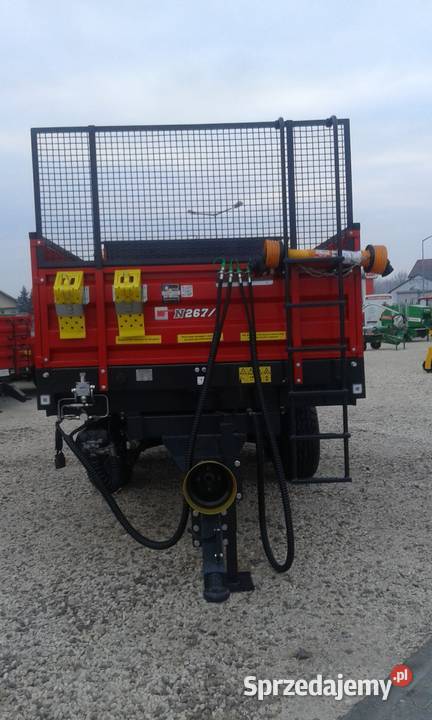 Rozrzutnik obornika tandem Metal Fach N2671 6t 6 nieuszkodzony Wieluń sprzedam
