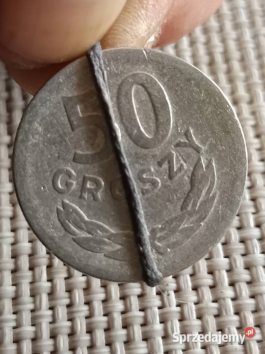 lekka skretka sprzedam monete 50 groszy 1957 Chełm