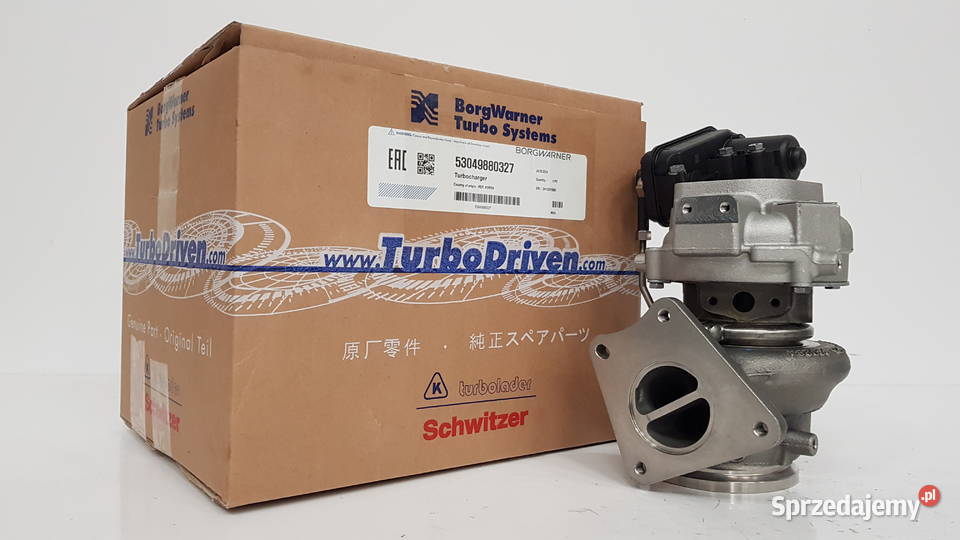 Nowa turbosprężarka BorgWarner KKK 53049880327 Siedlce