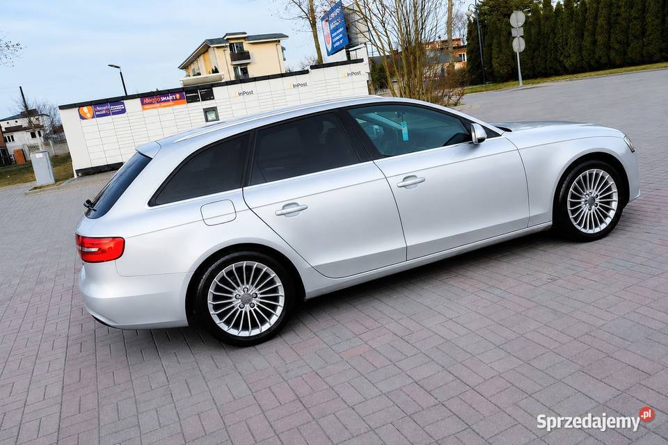 AUDI A4 2012 20 TDI LiFT Kombi srebrny Radomsko