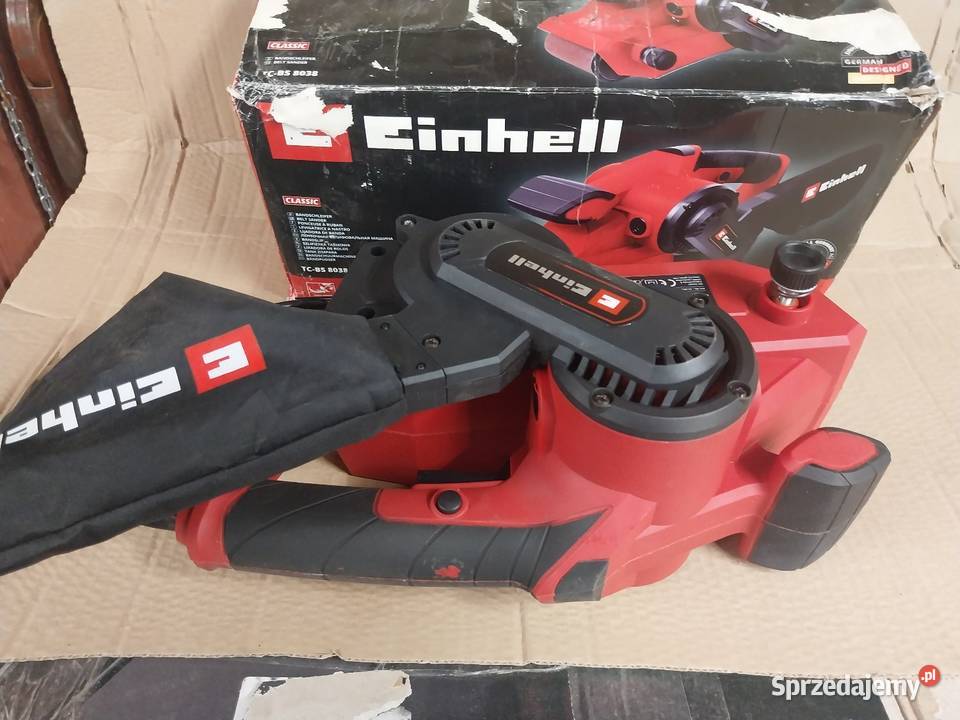 Szlifierka taśmowa firmy Einhell 800W