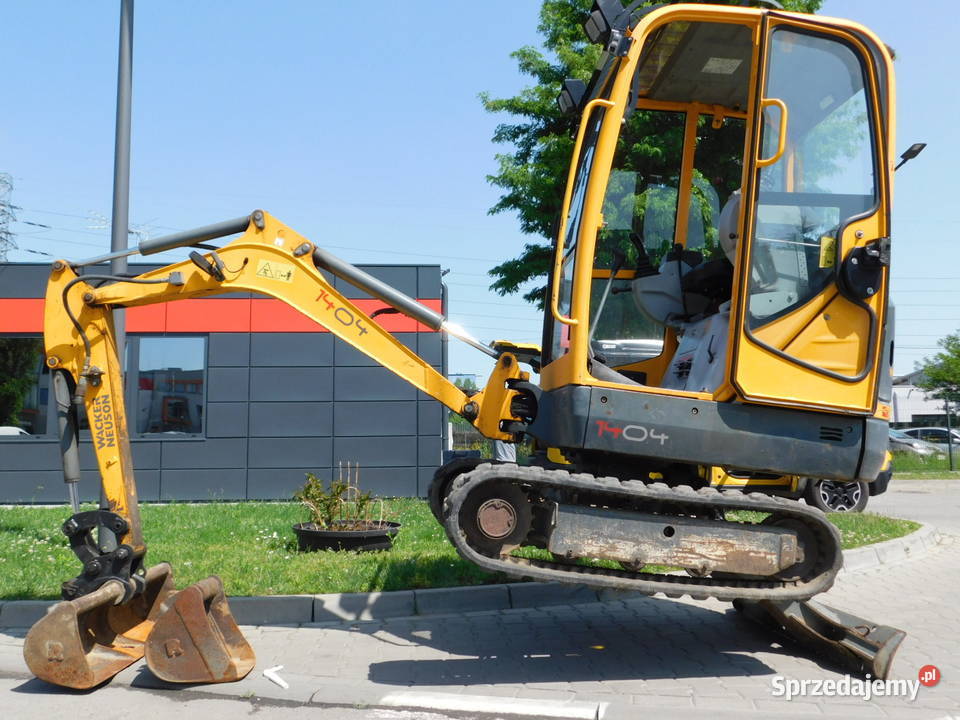 mini koparka Wacker Neuson 1404 17 t rozsuwane małopolskie Kraków