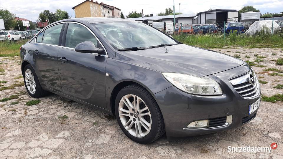 Opel Insignia 16 Turbo 180 2011 r Klima Alu Navi bluetooth
