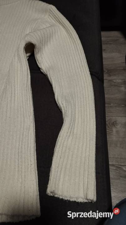 golf damski rozmiar S kolor ecru kolorowy Poznań