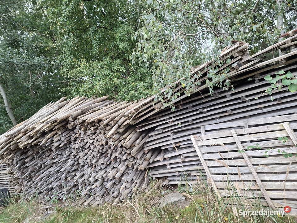 Drewno opałowe paliki dł120 Ogrzewanie wielkopolskie Podzborów