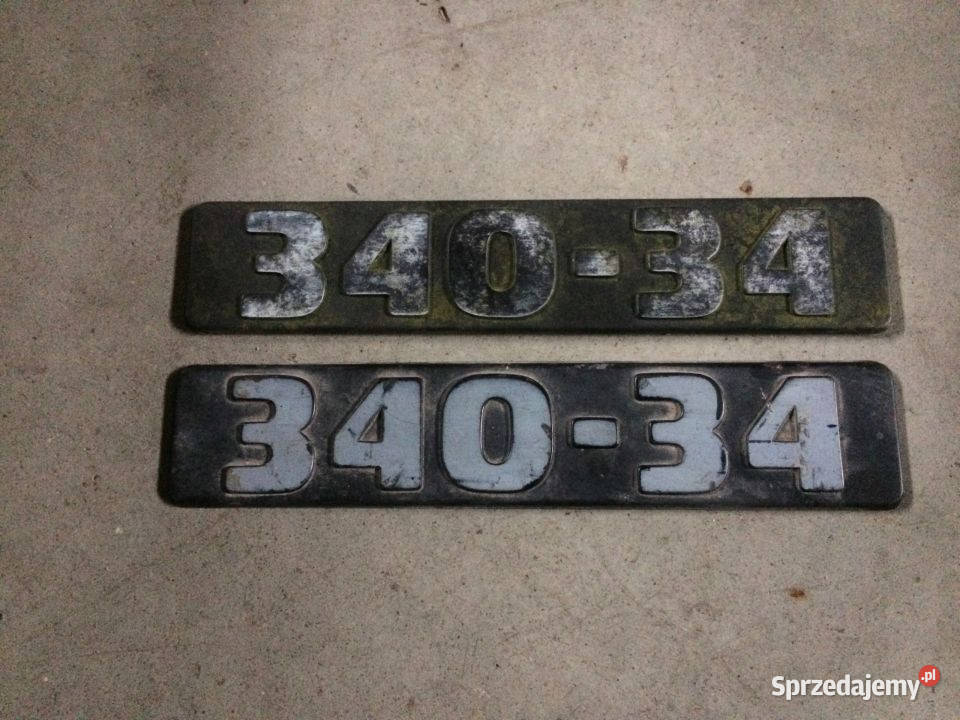 Logo Emblemat Iveco Magirus 34034 2 ciężarowe