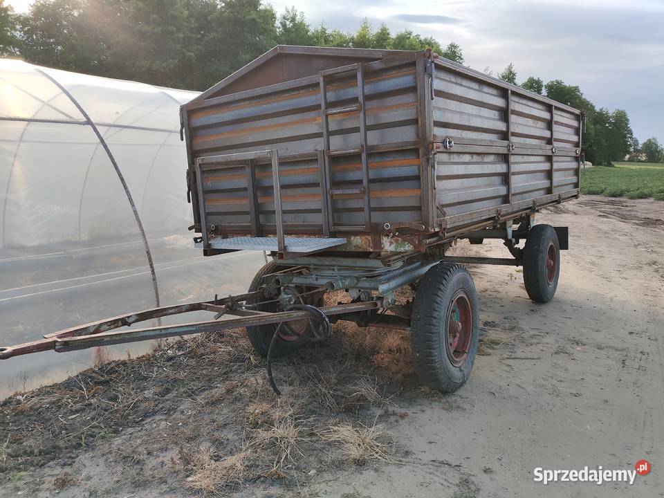 Przyczepa thk5 5t Przyczepy rolnicze Choceń