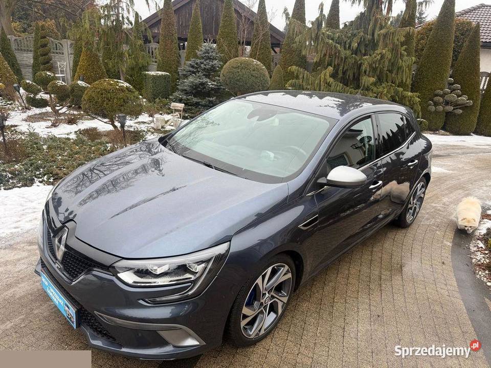 Renault Megane ENERGY dCi 165 EDC GT 2018r nieuszkodzony wielkopolskie Krotoszyn