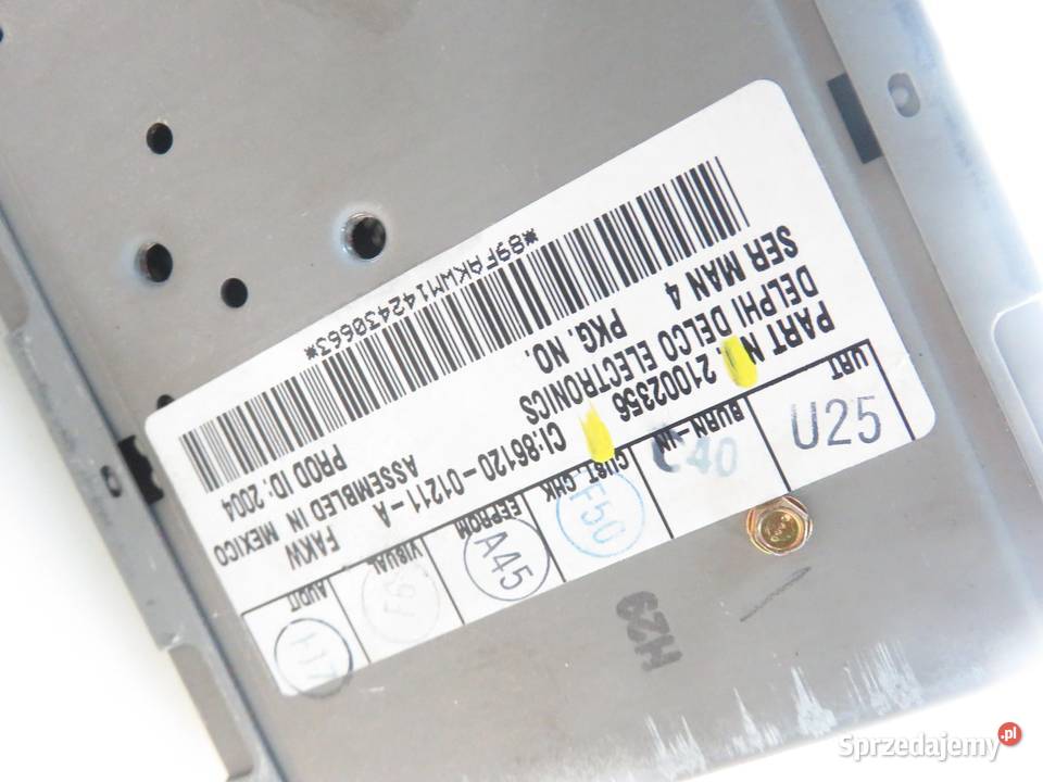 RADIO PONTIAC VIBE I 21002356