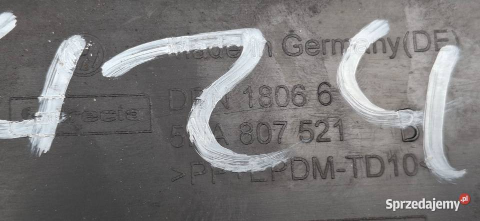 VW TIGUAN 2 II 5NA ZDERZAK TYŁ TYLNY DOKŁADKA osobowe Bieleń