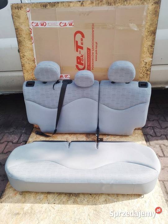 KANAPA OPARCIA ZAGŁÓWKI TYŁ CITROEN C3 I 2004 11 osobowe Sosnowiec sprzedam