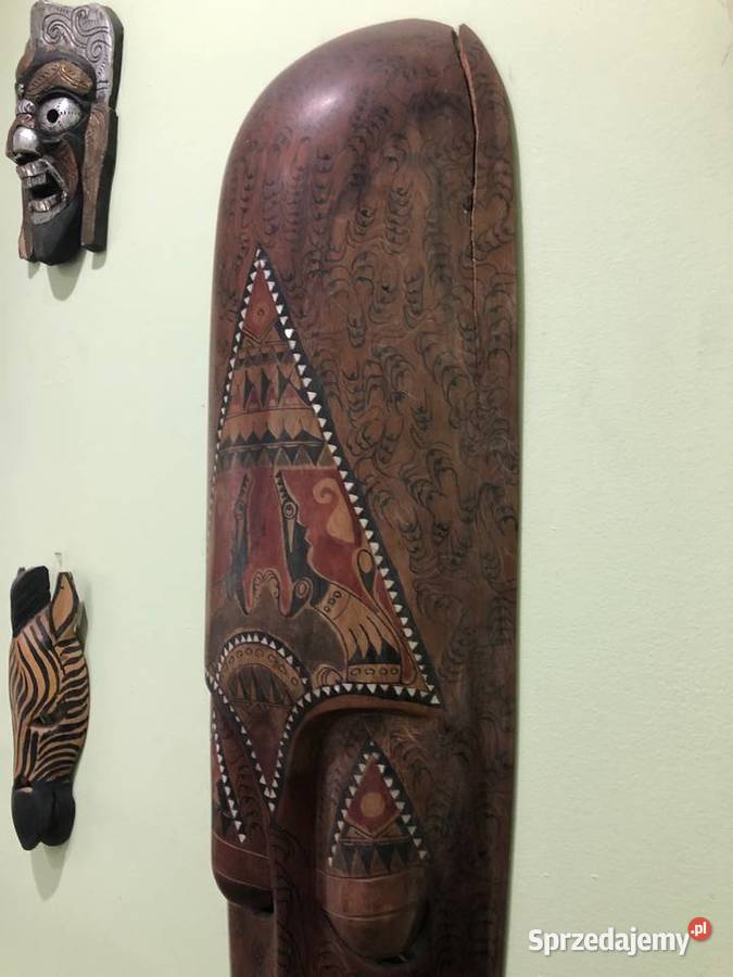 Maska etniczna plemienna Afryka Azja Bali Kraków