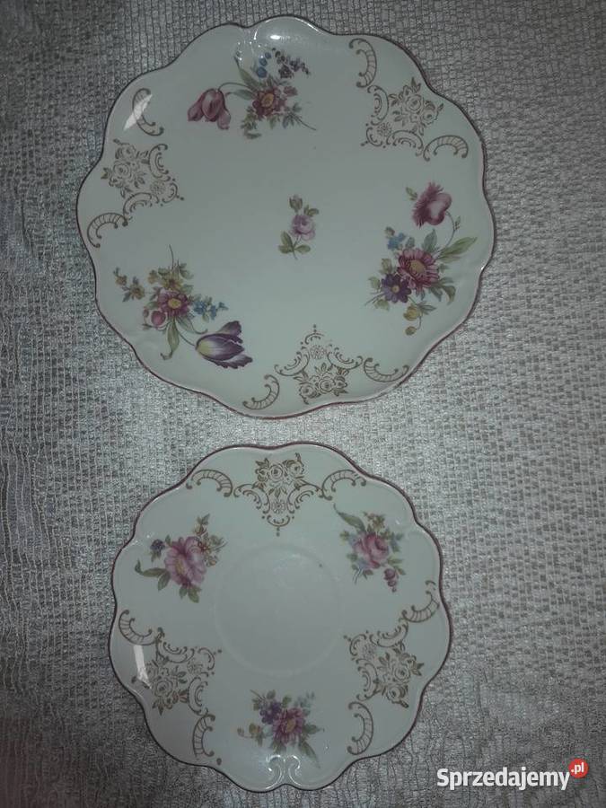 Spodek i talerze Steinmann Tiefenfurt vintage Wrocław