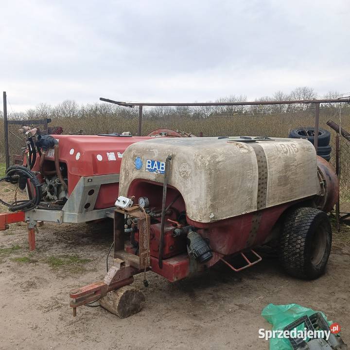 Opryskiwacz sadowniczy 1500L BAB lubelskie sprzedam