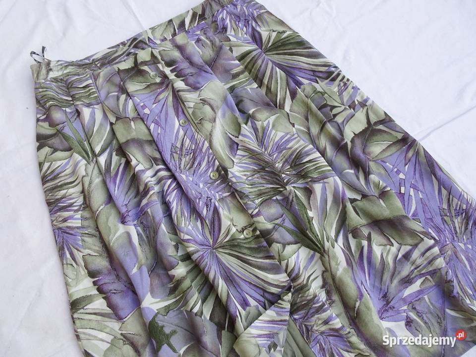 Severin Daners Urocza spódnica Liście 46 idealna Spódnice i sukienki Nowy Sącz