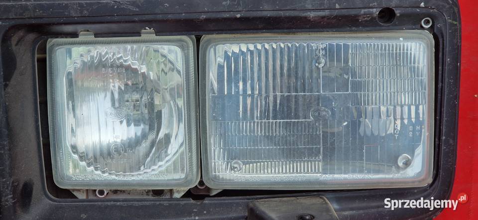 vw T3 vanagon reflektory HELLA z atrapą Łódź sprzedam