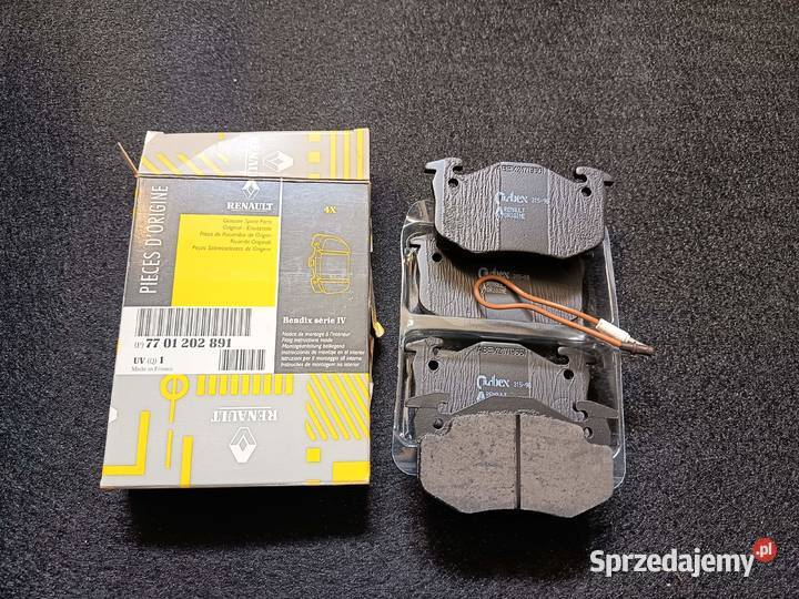 KLOCKI HAM PRZÓD RENAULT CLIO 7701202891 osobowe Piła