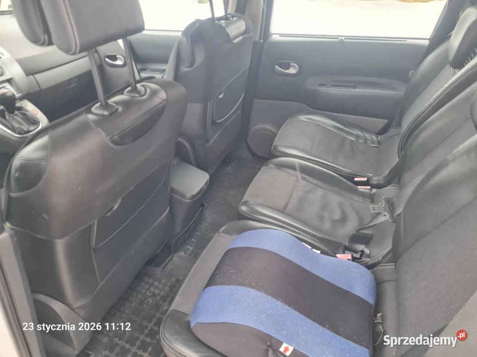 SCENIC 7 osobowy AUTOMAT 2008r Grand Scenic Renault podlaskie Grajewo