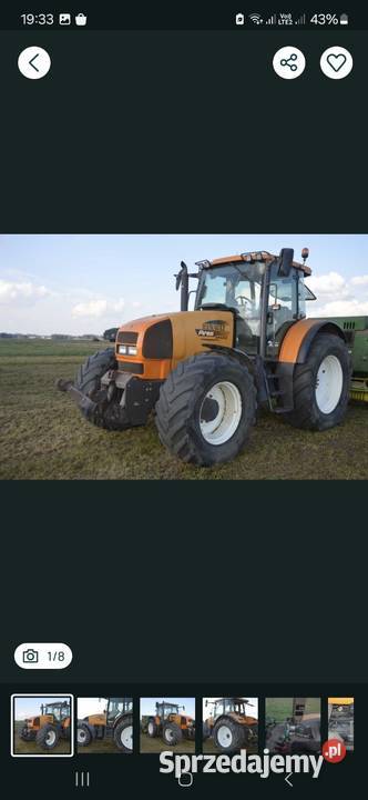 Renault ares 696rz Ostrów Mazowiecka