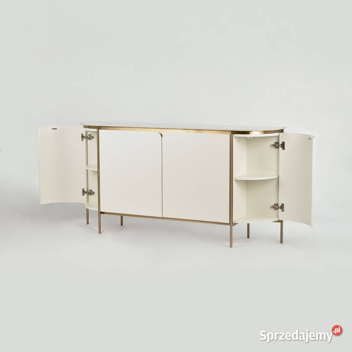 Komoda kremowo złota Bueno Glamour Premium