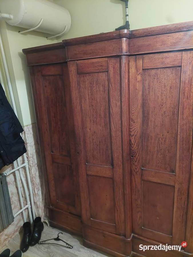 Szafa 3 drzwiowa dębowa lubelskie Wola Studzieńska-Kolonia