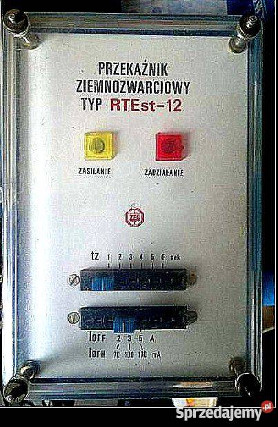 przekaźnik ziemnozwarciowy RTEst12 Dąbrowa Górnicza