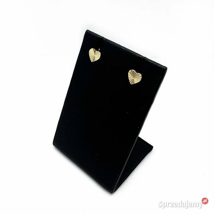 Złote Kolczyki pr 585 083g złoto Elbląg