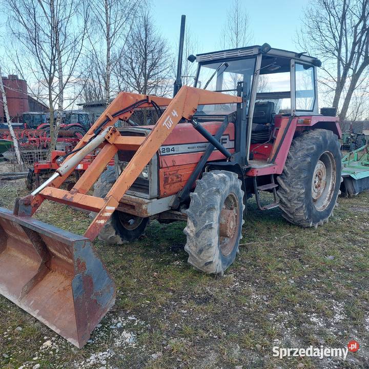 Ciągnik Massey ferguson 294 ładowacz Ursus 4514 Wodzisław
