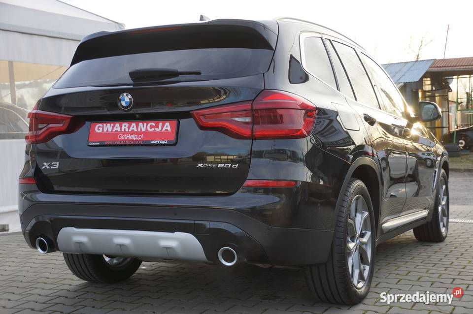 BMW X3 20 Diesel 190 4x4 Navi Kamera Adaptive Nowy Sącz