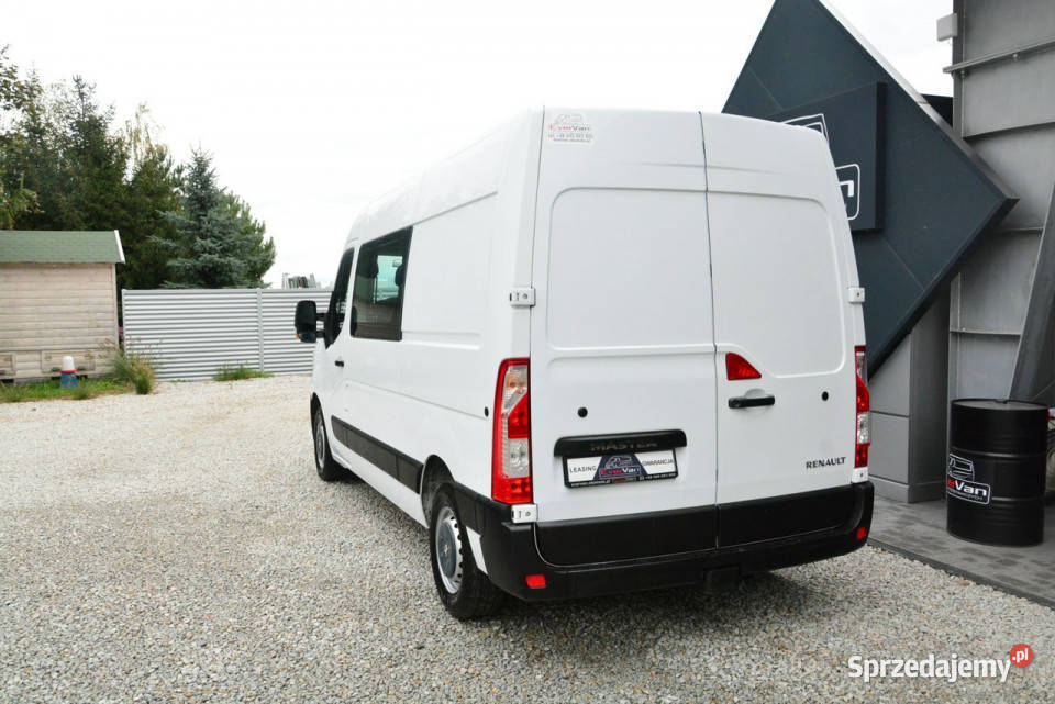 Renault Master średniak 7 osobowy brygadówka elektryczne szyby Warszawa