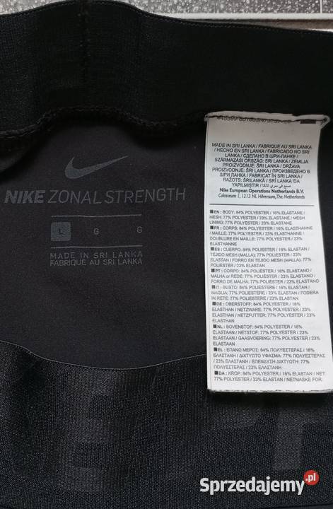 Nike Pro Zonal Strength legginsy sportowe męskie Sędziszów Małopolski