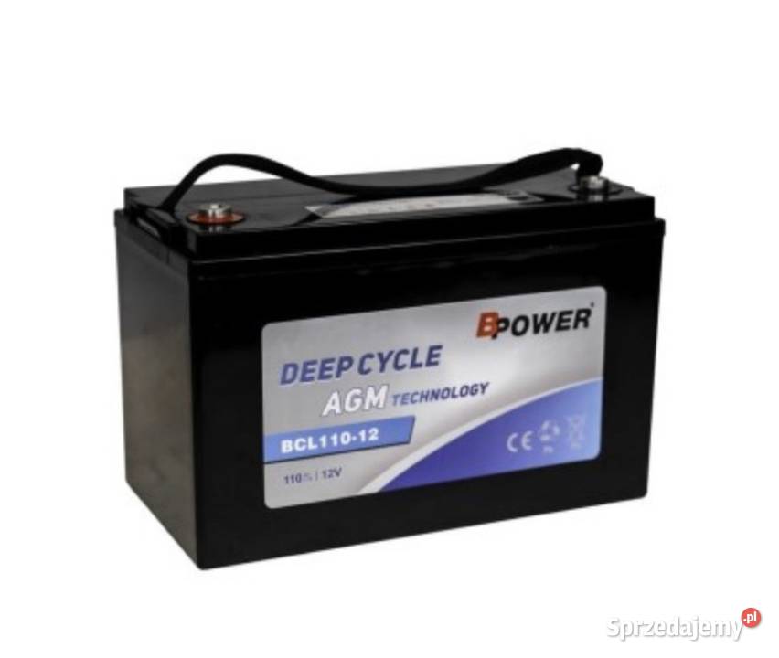 Akumulator Bpower 12V 85Ah AGM VRLA zasilanie Pozostałe Elektronika podkarpackie Rzeszów