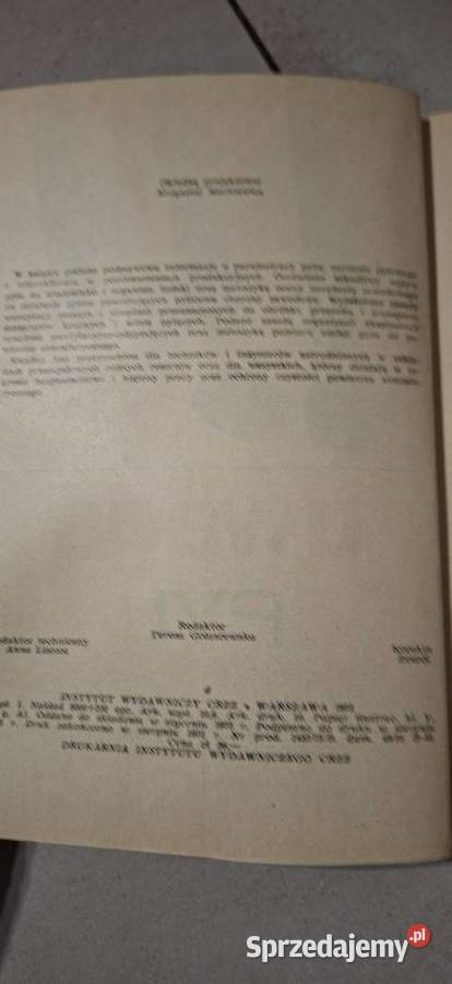 Uwaga Pył unikatowe BHPoskie wydanie 1968 rzadki Łęczyca