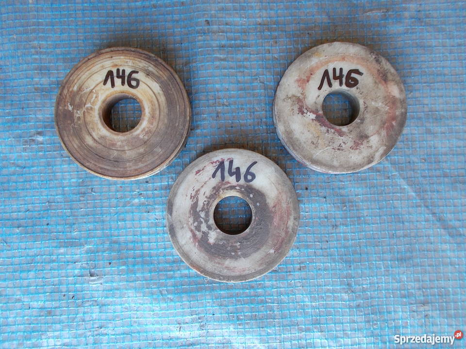 Koła plastikowe nieuszkodzony Części zamienne Spławie