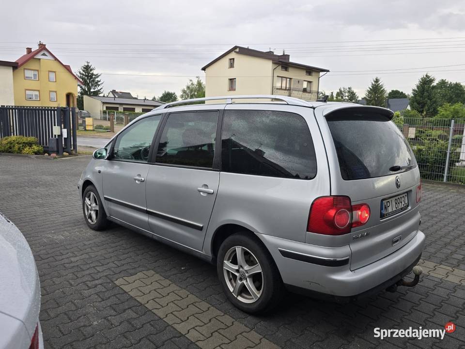 Volkswagen Sharan Automat 7 osób benzya Rok produkcji 2007 Pionki