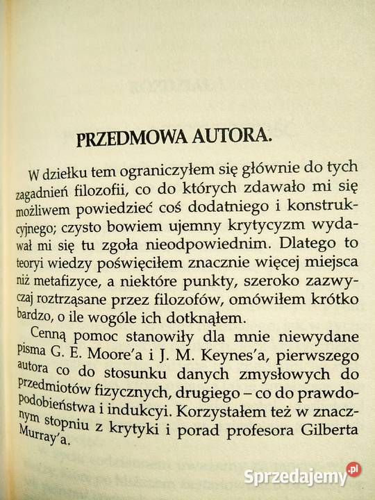 Rusell Zagadnienia filozofii książki Bródno Warszawa sprzedam