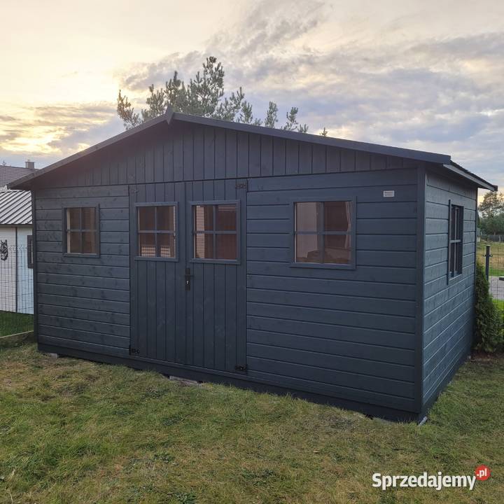 Domek ogrodowy narzędziowy szopa montaż w Domki drewniane Koszalin