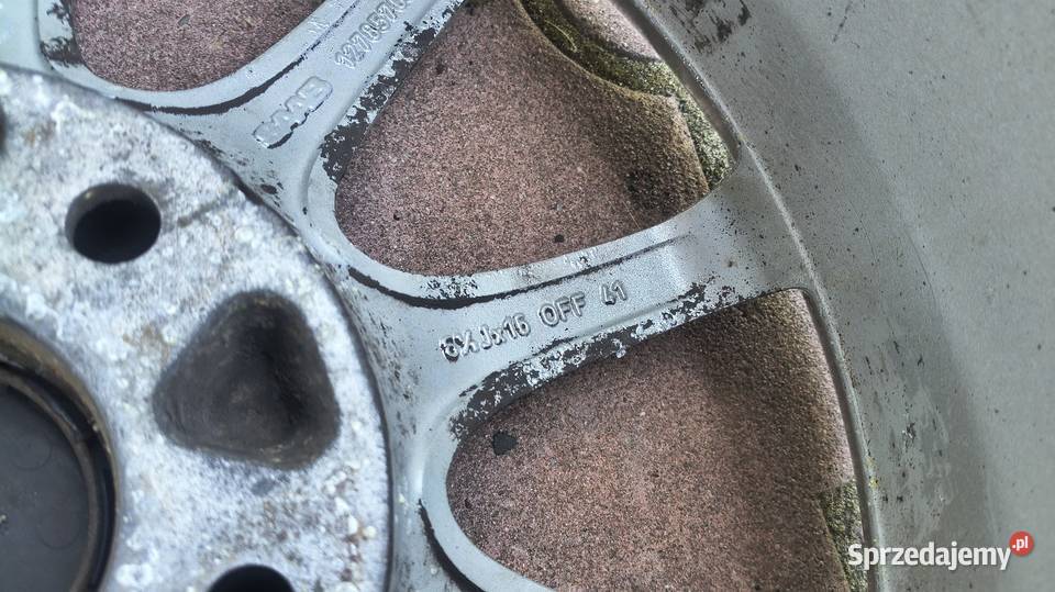 Felgi aluminiowe SAAB 16 5x110 Łuków sprzedam