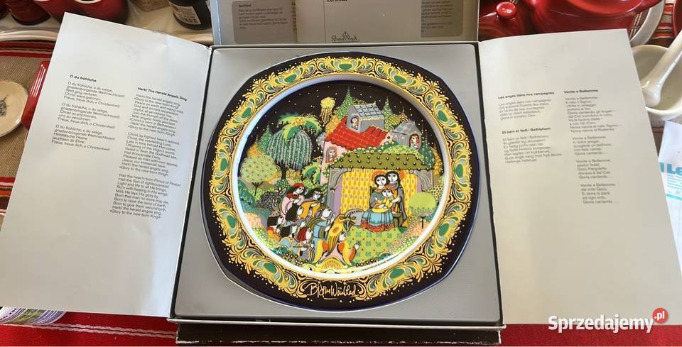 Patera Rosenthal 1983 Cicha Nic Święta Noc Bjorn