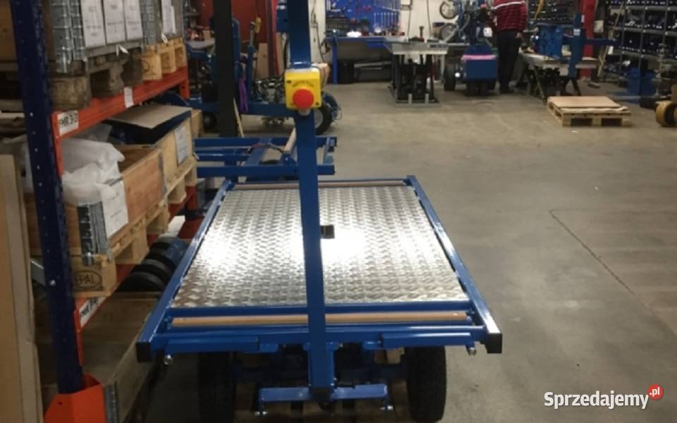 Wózek platformowy elektryczny do transportu płyt Lublin sprzedam