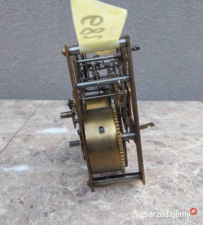 682 Mechanizm starego zegara ściennego Junghans Tczew sprzedam