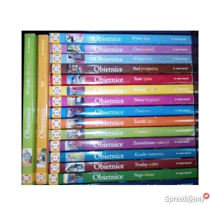 SAGA OBIETNICE 1 18 TOMÓW fa literatura piękna - proza zagraniczna Goleniów