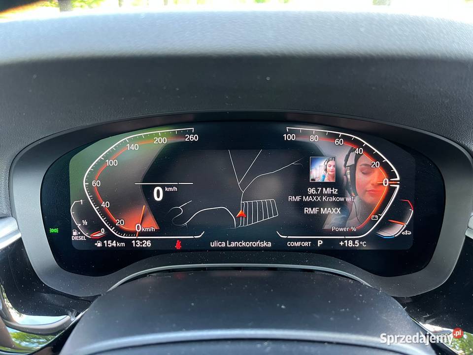 BMW SERIA 5 Salon elektrochrom. lusterko wst.