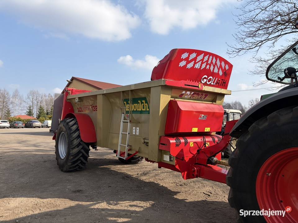 Rozrzutnik obornika Le Boulch Goliath 132 własna mazowieckie