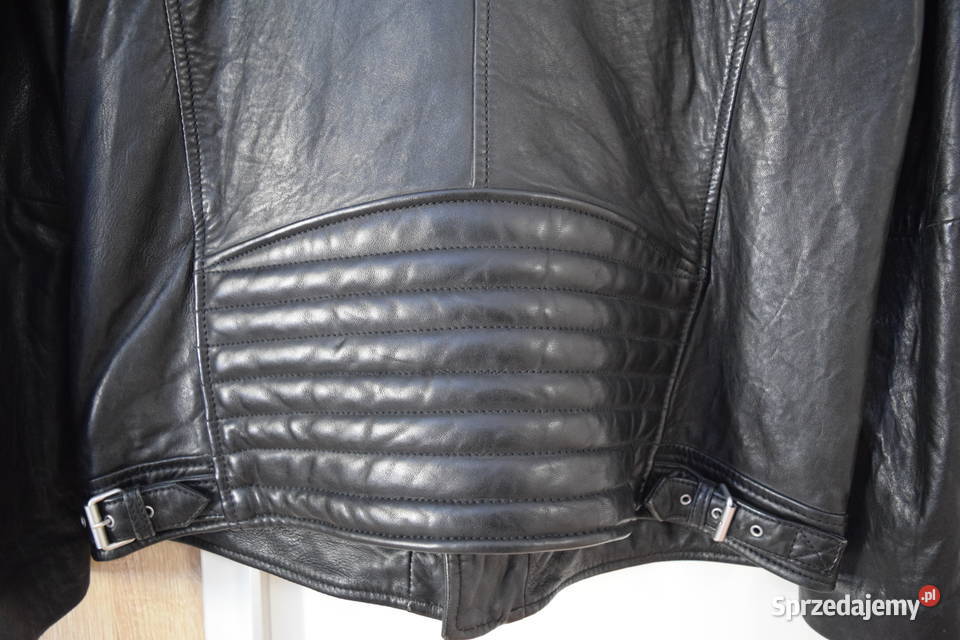 Kurtka Ramoneska Skórzana Nowa Okazja Rozmiar XL Olsztyn